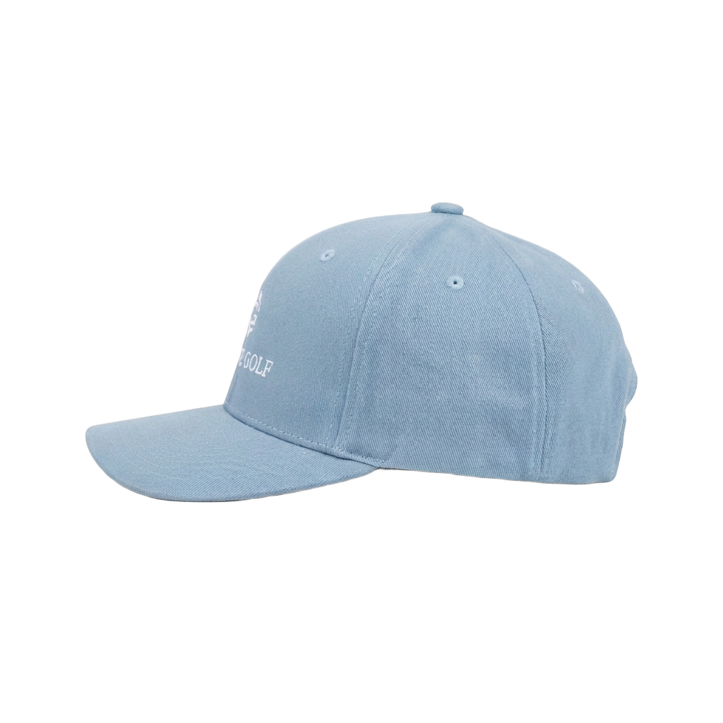 Urbane baby blue cap alternate view