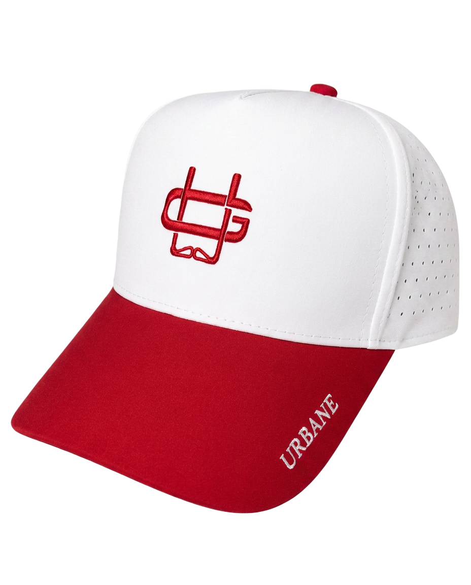 Founders Cap Red / White — front