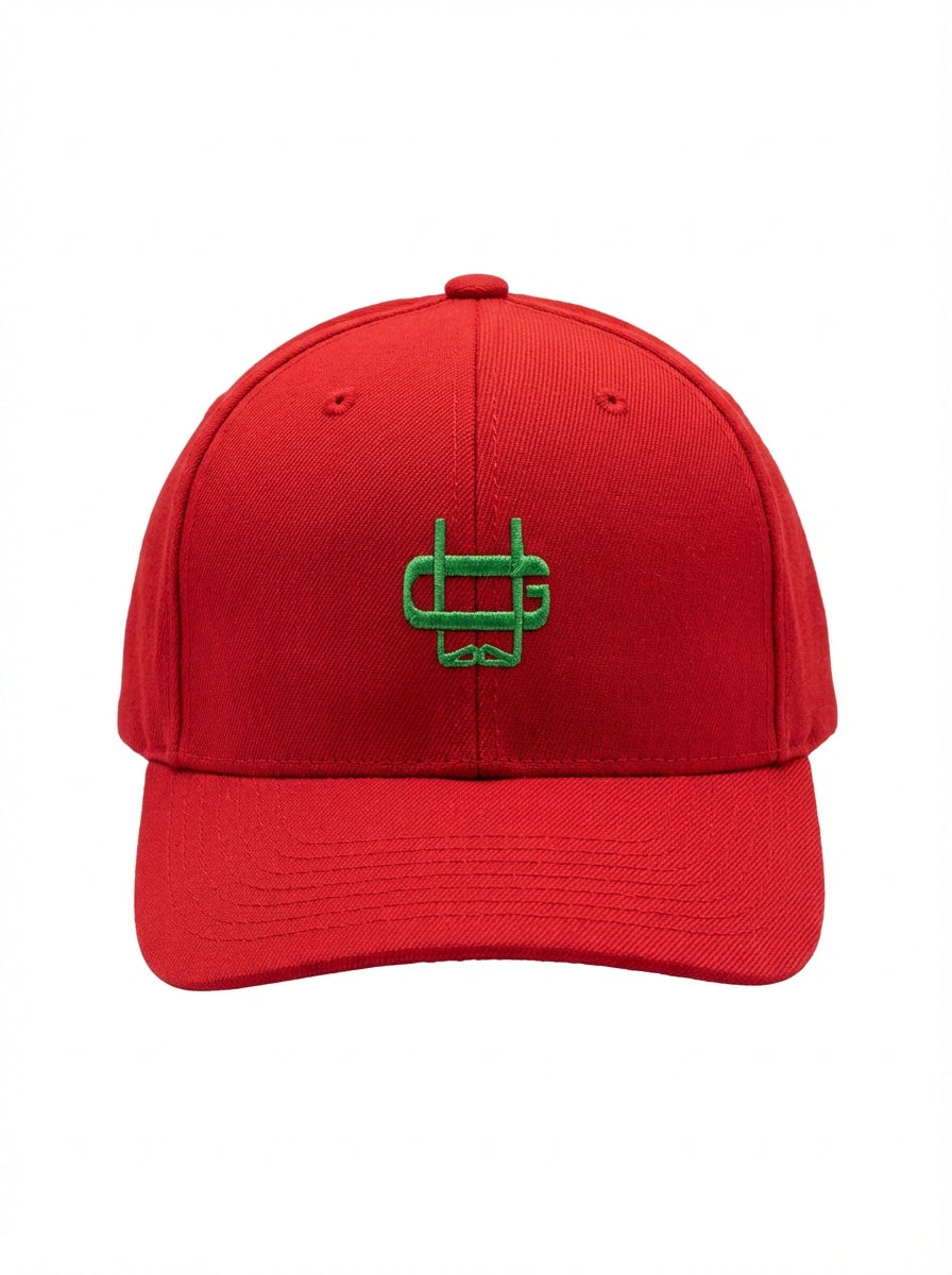 Urbane Performance Flex Red Cap