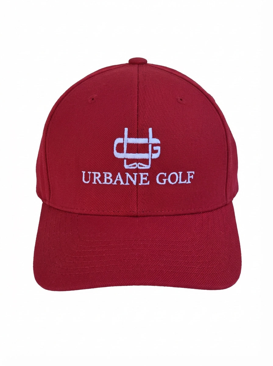 Urbane Performance Flex Red Cap