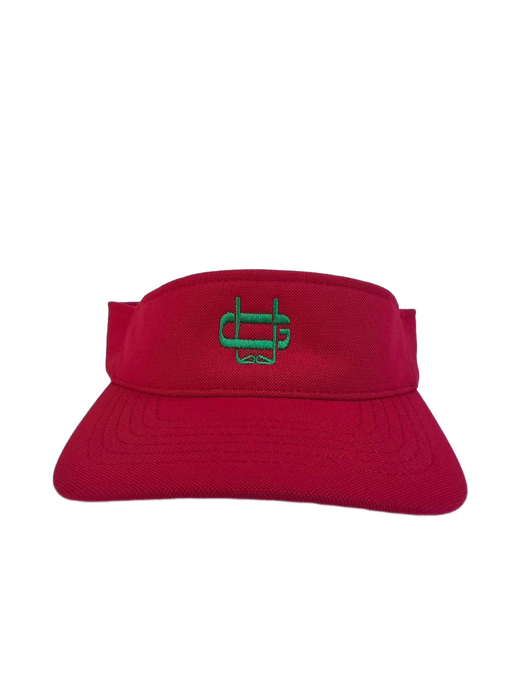 Urbane Golf Performance Comfort Red Visors