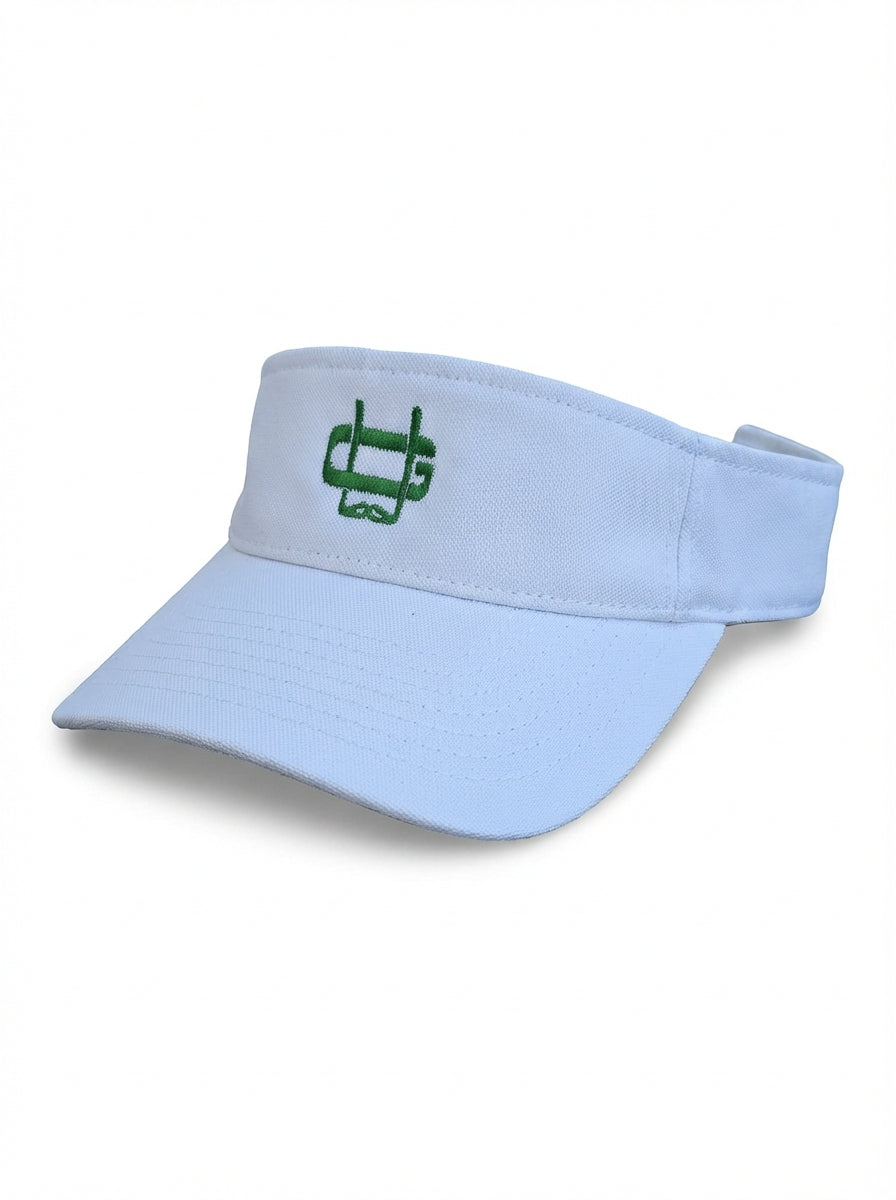 Urbane Golf Performance Comfort White Visors