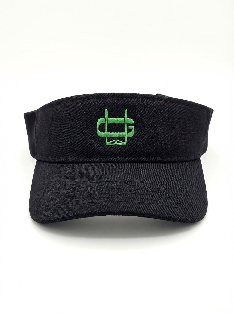 Urbane Golf Performance Comfort Black Visors