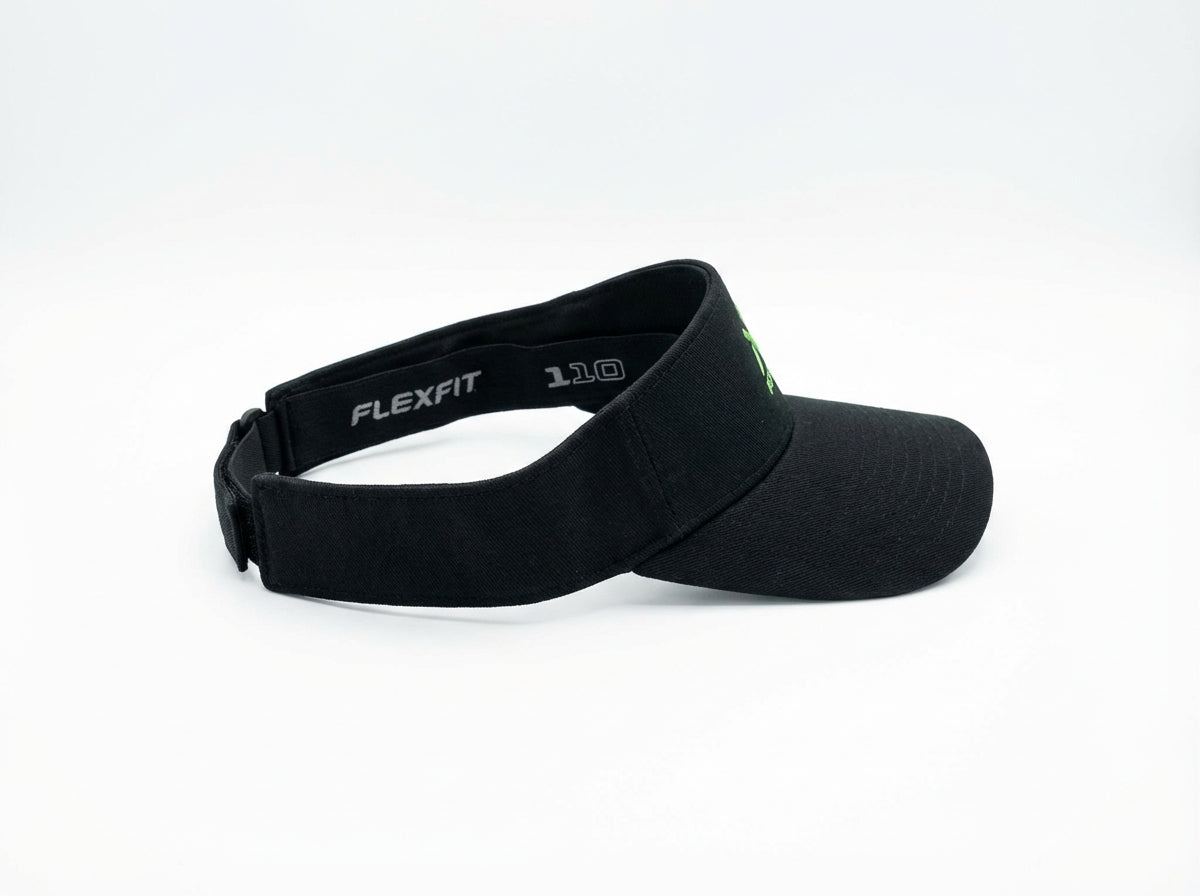 Urbane Golf Performance Comfort Black Visors