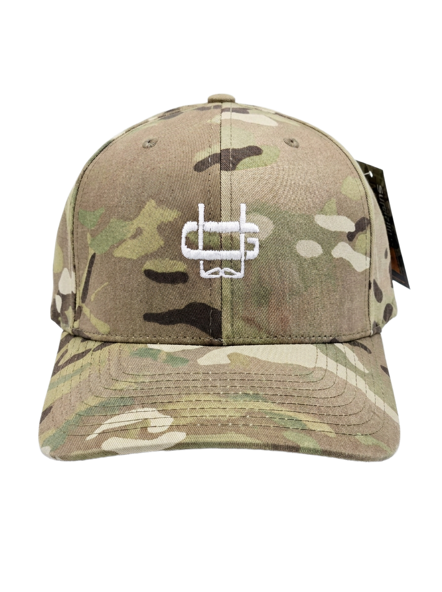 Urbane light green camo cap