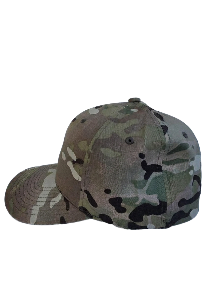 Urbane light green camo cap detail
